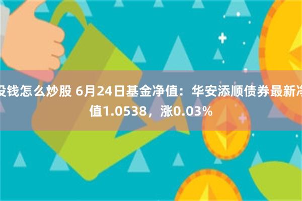 没钱怎么炒股 6月24日基金净值：华安添顺债券最新净值1.0538，涨0.03%