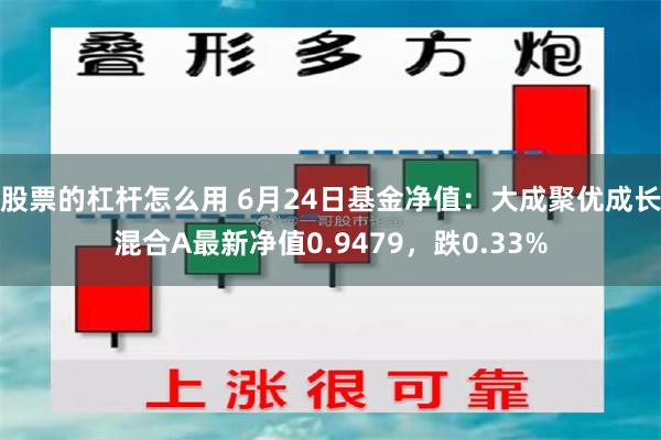 股票的杠杆怎么用 6月24日基金净值：大成聚优成长混合A最新净值0.9479，跌0.33%