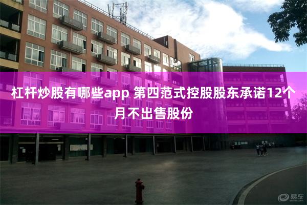 杠杆炒股有哪些app 第四范式控股股东承诺12个月不出售股份